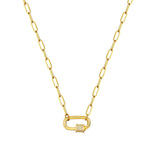Collier pendentif trombone