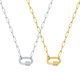 Collier pendentif trombone