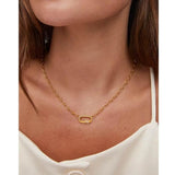 Collier pendentif trombone